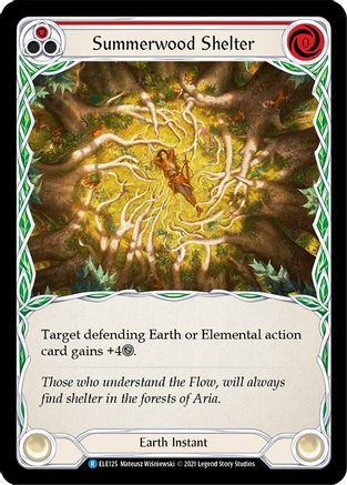 Summerwood Shelter (Red) (ELE125) - Tales of Aria Unlimited Edition