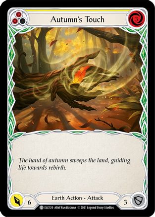 Autumn's Touch (Yellow) (ELE129) - Tales of Aria Unlimited Edition