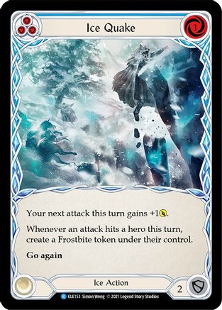 Ice Quake (Blue) [ELE - ELE153]