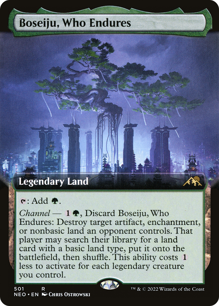 Boseiju, Who Endures (Extended Art) [NEO - 501]