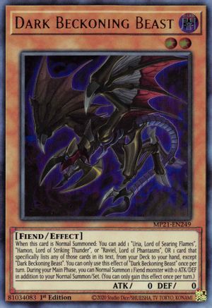 Dark Beckoning Beast [MP21 - MP21-EN249]