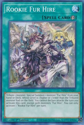 Rookie Fur Hire (MP21-EN207) - 2021 Tin of Ancient Battles 1st Edition