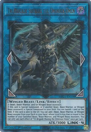 Tri-Brigade Shuraig the Ominous Omen [MP21 - MP21-EN198]