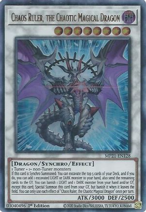 Chaos Ruler, the Chaotic Magical Dragon [MP21 - MP21-EN128]