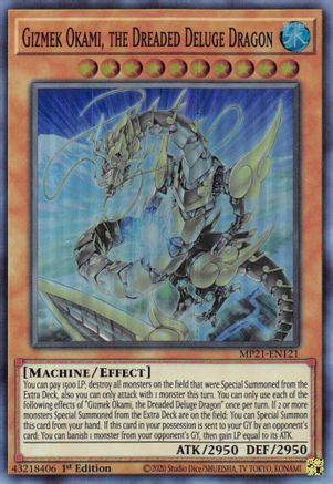 Gizmek Okami, the Dreaded Deluge Dragon [MP21 - MP21-EN121]
