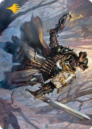 Brutal Cathar Art Card (Gold-Stamped Signature) [ASMID - 13]
