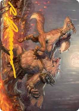 Duel for Dominance Art Card (Gold-Stamped Signature) [ASMID - 51]