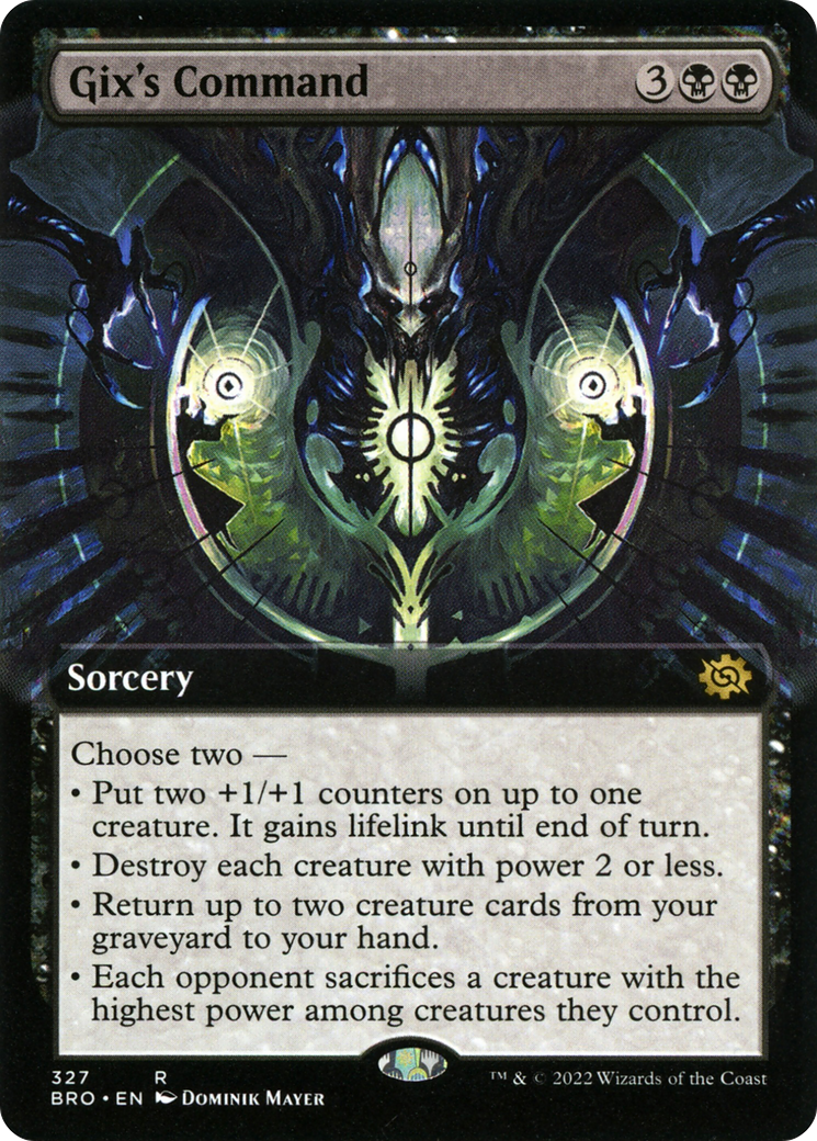 Gix's Command (Extended Art) [BRO - 327]