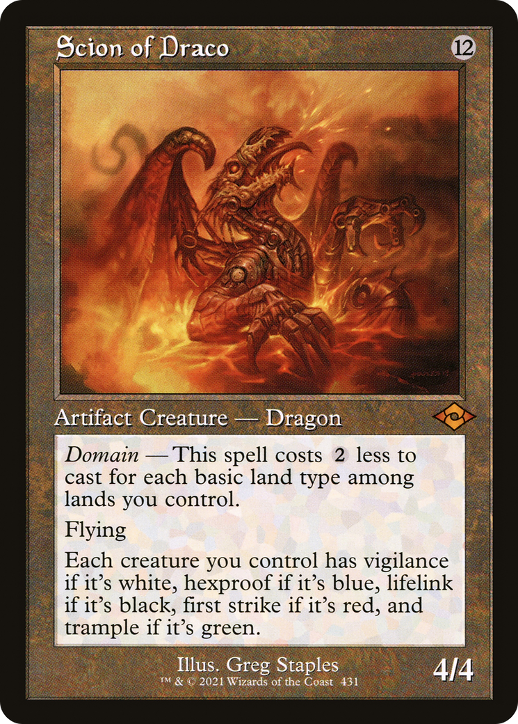 Scion of Draco (Retro Frame) [MH2 - 431]