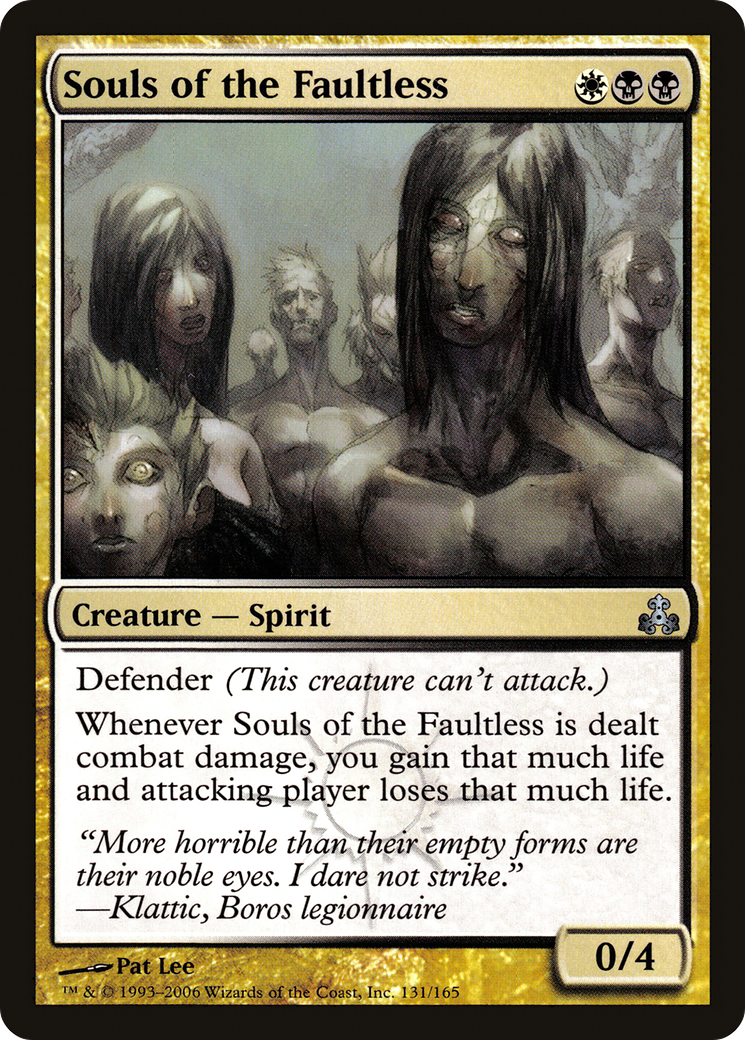 Souls of the Faultless [GPT - 131]