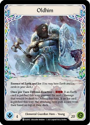 Oldhim // Frostbite (ELE002) - Tales of Aria Unlimited Edition