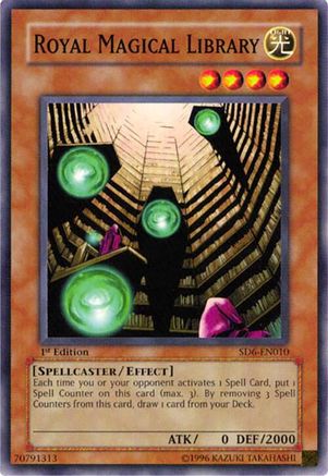 Royal Magical Library (SD6-EN010) - Structure Deck: Spellcaster's Judgment Unlimited