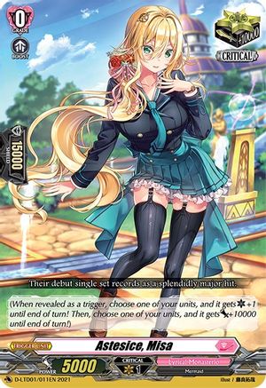 Astesice, Misa (D-LTD01/011EN) - D-LTD01: Ahoy! Lyrical Monasterio!