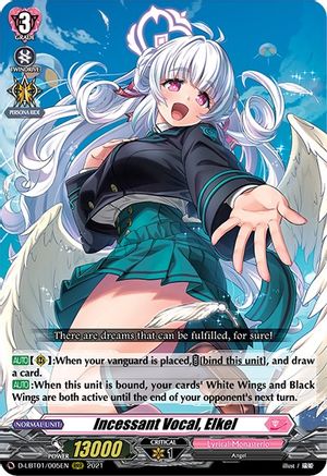 Incessant Vocal, Elkel (D-LBT01/005EN) - D-LBT01: Lyrical Melody