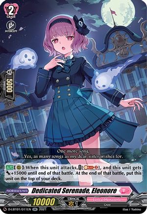 Dedicated Serenade, Eleonore (D-LBT01/011EN) - D-LBT01: Lyrical Melody