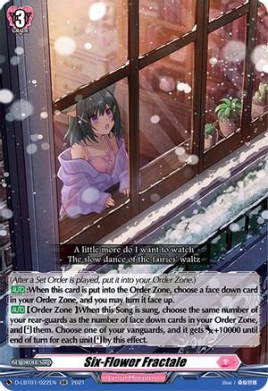 Six-Flower Fractale (D-LBT01/022EN) - D-LBT01: Lyrical Melody