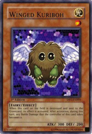 Winged Kuriboh (DP1-EN005) - Duelist Pack 1: Jaden Yuki 1st Edition