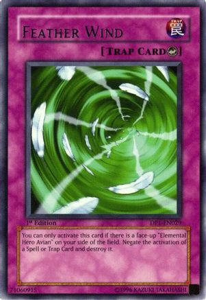 Feather Wind (DP1-EN029) - Duelist Pack 1: Jaden Yuki 1st Edition