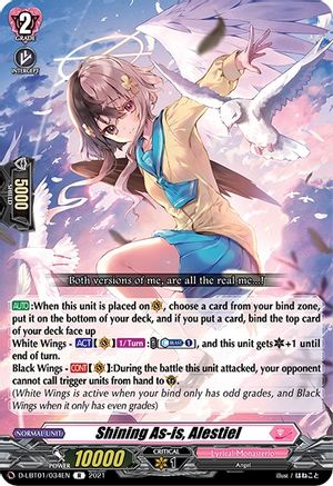 Shining As-is, Alestiel (D-LBT01/034EN) - D-LBT01: Lyrical Melody