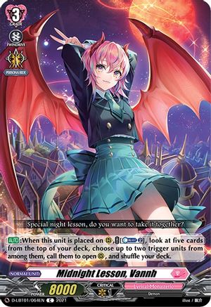 Midnight Lesson, Vannh (D-LBT01/064EN) - D-LBT01: Lyrical Melody