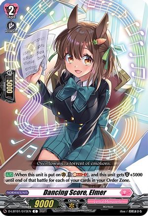 Dancing Score, Elmer (D-LBT01/073EN) - D-LBT01: Lyrical Melody