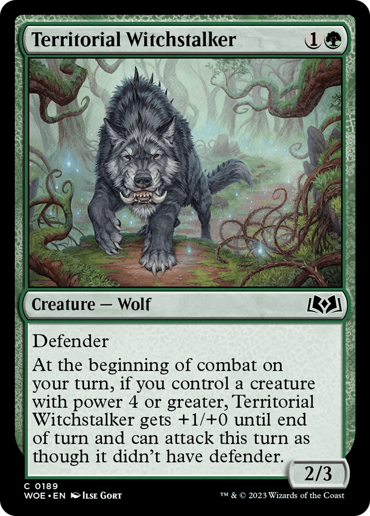 Territorial Witchstalker [WOE - 189]