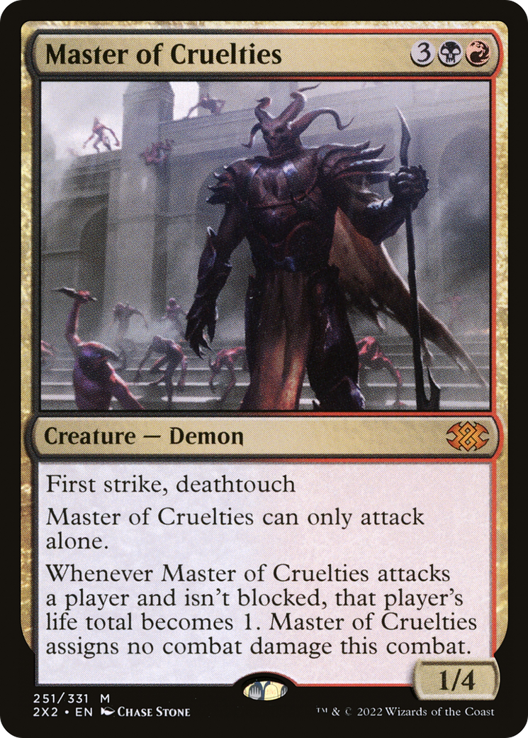 Master of Cruelties [2X2 - 251]
