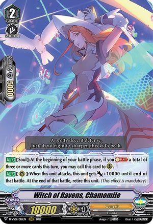 Witch of Ravens, Chamomile (D-VS01/016EN) - D-VS01: V Clan Collection Vol.1