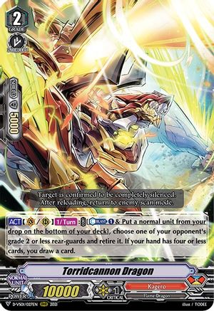 Torridcannon Dragon (D-VS01/027EN) - D-VS01: V Clan Collection Vol.1