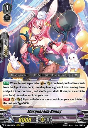 Masquerade Bunny (D-VS01/061EN) - D-VS01: V Clan Collection Vol.1