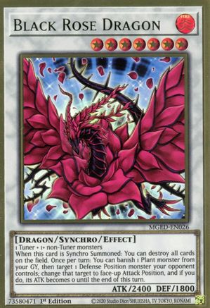 Black Rose Dragon [MGED - MGED-EN026]