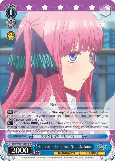 Important Charm, Nino Nakano (RRR) [5HY/W83 - 5HY/W83-TE31R RRR]