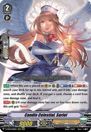 Candle Celestial, Sariel (D-VS02/002EN) - D-VS02: V Clan Collection Vol.2