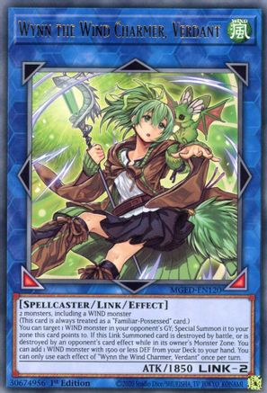 Wynn the Wind Charmer, Verdant [MGED - MGED-EN120]