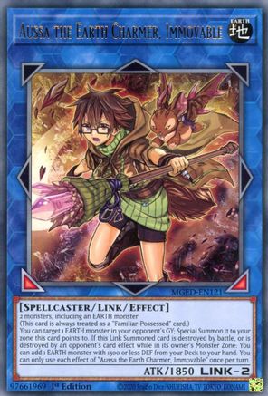 Aussa the Earth Charmer, Immovable [MGED - MGED-EN121]