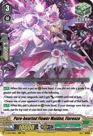 Pure-hearted Flower Maiden, Fiorenza (D-VS02/081EN) - D-VS02: V Clan Collection Vol.2