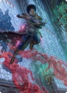Kaya, Geist Hunter Art Card [ASVOW - 3]
