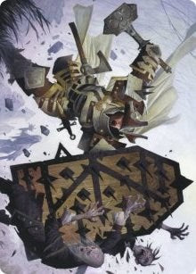 Estwald Shieldbasher Art Card [ASVOW - 9]
