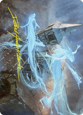 Hallowed Haunting Art Card (Gold-Stamped Signature) [ASVOW - 12]