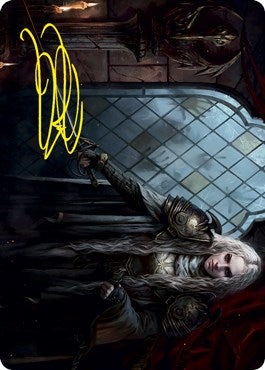 Thalia, Guardian of Thraben Art Card (Gold-Stamped Signature) [ASVOW - 18]