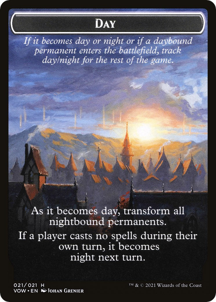 Day // Night Double-Sided Token [VOW - 21]