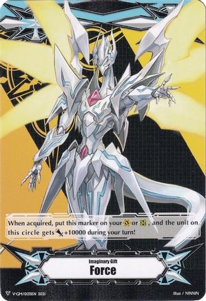 Imaginary Gift [Force] // [Imaginary Gift [Force II] Double-sided Gift Marker - Seeker, Thing Saver Dragon (V-GM2/0080EN 2021) - Gift Markers