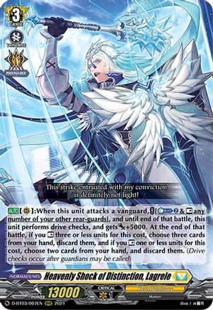 Heavenly Shock of Distinction, Lagrele (D-BT03/007EN) - D-BT03: Advance of Intertwined Stars