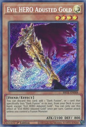 Evil HERO Adusted Gold [BROL - BROL-EN068]