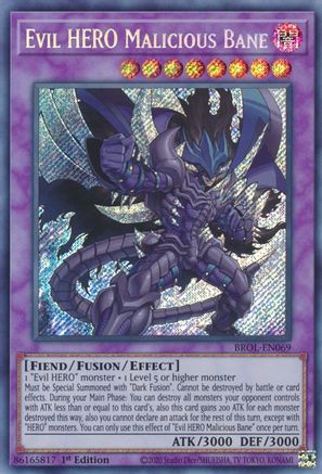 Evil HERO Malicious Bane [BROL - BROL-EN069]