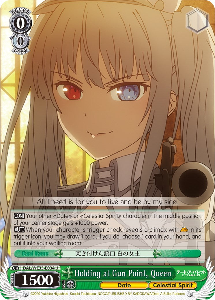 Holding at Gun Point, Queen (Parallel Foil) [DAL/WE33 - DAL/WE33-E034 U]