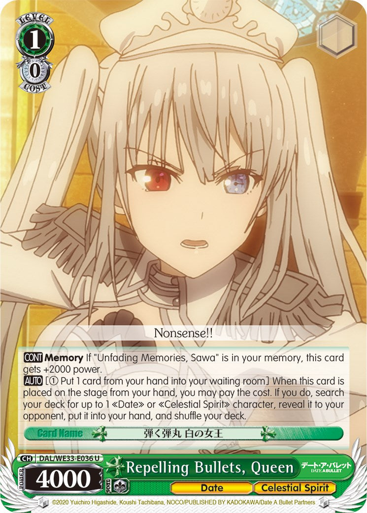 Repelling Bullets, Queen [DAL/WE33 - DAL/WE33-E036 U]