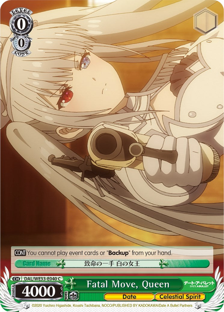 Fatal Move, Queen (Parallel Foil) [DAL/WE33 - DAL/WE33-E040 C]