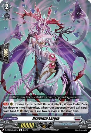 Gravidia Laigle (D-BT03/086EN) - Advance of Intertwined Stars