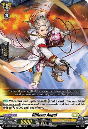 Diffuser Angel (D-BT03/101EN) - D-BT03: Advance of Intertwined Stars